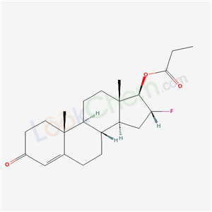 Testosterone, 16.alpha.-fluoro-, propionate cas  35271-40-0