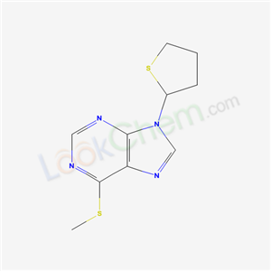 6-methylsulfanyl-9-(thiolan-2-yl)purine cas  51776-58-0