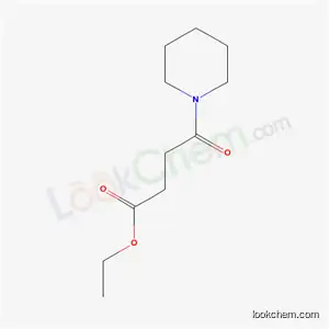 Molecular Structure of 6942-15-0 (ethyl 4-oxo-4-(piperidin-1-yl)butanoate)
