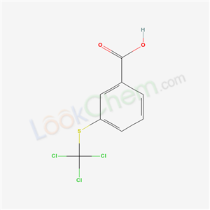 3-(trichloromethylsulfanyl)benzoic acid cas  6629-30-7