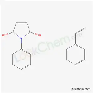 1H-피롤-2,5-디온, 1-페닐-, 에테닐벤젠 중합체