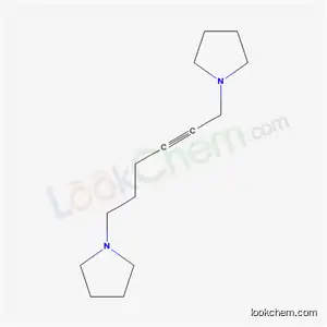 1-(6-(1-Pyrrolidinyl)-4-hexynyl)pyrrolidine