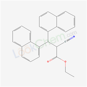 ethyl 2-cyano-3,3-di(naphthalen-1-yl)propanoate