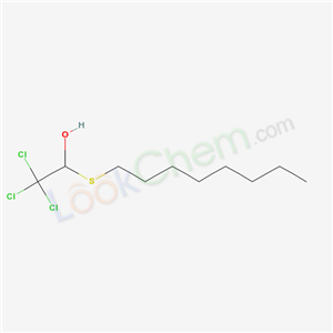 2,2,2-Trichloro-1-octylsulfanyl-ethanol cas  36061-32-2