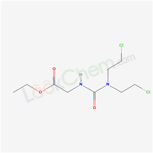 ethyl 2-[bis(2-chloroethyl)carbamoylamino]acetate cas  66919-75-3