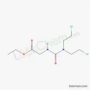 Molecular Structure of 66919-75-3 (ethyl N-[bis(2-chloroethyl)carbamoyl]glycinate)