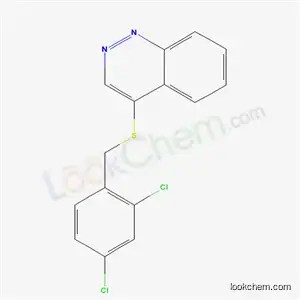 Molecular Structure of 7147-19-5 (4-[(2,4-dichlorobenzyl)sulfanyl]cinnoline)