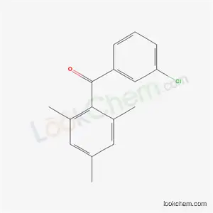 Molecular Structure of 62646-19-9 ((3-chlorophenyl)(2,4,6-trimethylphenyl)methanone)