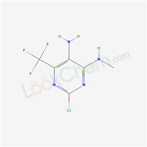 2-chloro-N-methyl-6-(trifluoromethyl)pyrimidine-4,5-diamine cas  1993-05-1