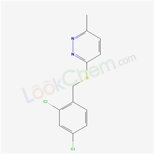 3-[(2,4-dichlorophenyl)methylsulfanyl]-6-methyl-pyridazine