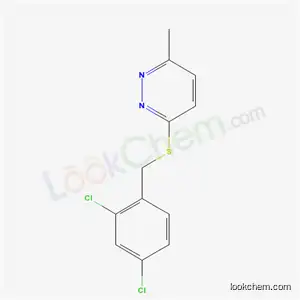 Molecular Structure of 5273-47-2 (3-[(2,4-dichlorobenzyl)sulfanyl]-6-methylpyridazine)