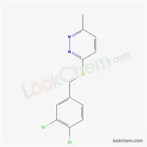 Molecular Structure of 6889-28-7 (3,4-dichlorobenzyl 6-methylpyridazin-3-yl sulfide)