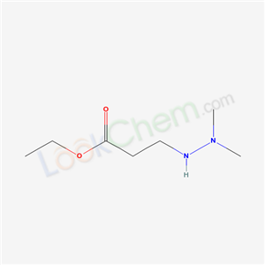 Propanoic acid, 3-(2,2-dimethylhydrazino)-, ethyl ester