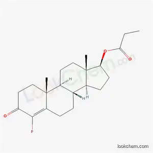 (17beta)-4-fluoro-3-oxoandrost-4-en-17-yl propanoate