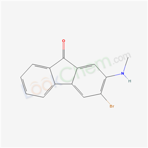 3-bromo-2-methylamino-fluoren-9-one cas  3404-88-4