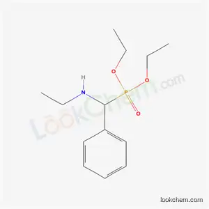 Molecular Structure of 61739-19-3 (diethyl [(ethylamino)(phenyl)methyl]phosphonate)