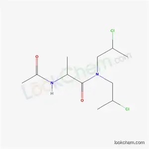 n2-Acetyl-n,n-bis(2-chloropropyl)alaninamide