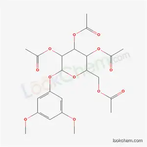 Molecular Structure of 6953-50-0 (3,5-dimethoxyphenyl 2,3,4,6-tetra-O-acetylhexopyranoside)