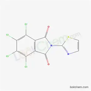 Molecular Structure of 16131-68-3 (4,5,6,7-tetrachloro-2-(1,3-thiazol-2-yl)isoindole-1,3-dione)