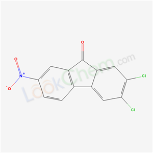 2,3-dichloro-7-nitro-fluoren-9-one cas  93186-54-0