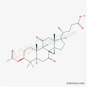 (4R)-4-[(3S,5R,8R,9S,10S,13R,14S,17R)-3-acetyloxy-4,4,10,13,14-pentamethyl-7,11-dioxo-2,3,5,6,8,9,12,15,16,17-decahydro-1H-cyclopenta[a]phenanthren-17-yl]pentanoic acid