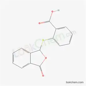 2-[(3-oxo-1,3-dihydro-2-benzofuran-1-yl)sulfanyl]benzoic acid