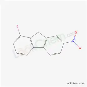 Molecular Structure of 343-38-4 (1-fluoro-7-nitro-9H-fluorene)