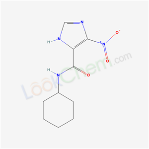 N-cyclohexyl-5-nitro-3H-imidazole-4-carboxamide cas  54828-10-3