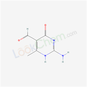 2-amino-4-methyl-6-oxo-3H-pyrimidine-5-carbaldehyde cas  18595-67-0