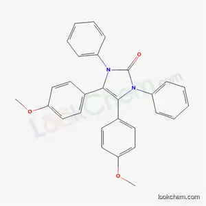Molecular Structure of 70266-19-2 (4,5-bis(4-methoxyphenyl)-1,3-diphenyl-1,3-dihydro-2H-imidazol-2-one)