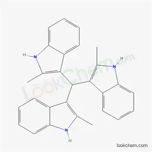 3-(Bis(2-methyl-1H-indol-3-yl)methyl)-2-methyl-1H-indole