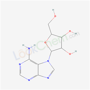 2-(6-aminopurin-7-yl)-5-(hydroxymethyl)oxolane-3,4-diol cas  4710-71-8