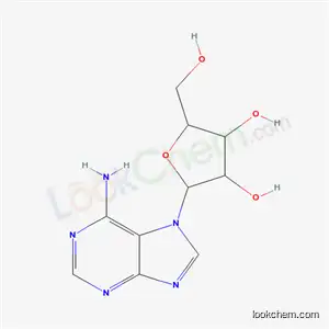 Molecular Structure of 4710-71-8 (7-pentofuranosyl-7H-purin-6-amine)