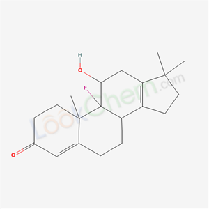 9-fluoro-11-hydroxy-10,17,17-trimethyl-2,6,7,8,11,12,15,16-octahydro-1H-cyclopenta[a]phenanthren-3-one