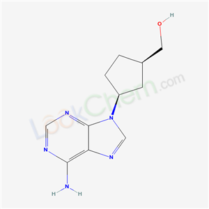 [(1R,3S)-3-(6-aminopurin-9-yl)cyclopentyl]methanol cas  36406-33-4