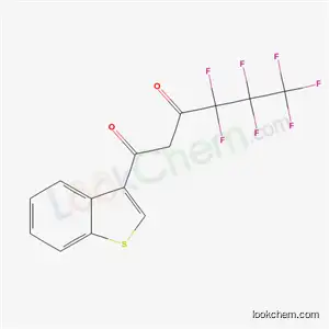 1,3-Hexanedione, 1-benzo[b]thien-3-yl-4,4,5,5,6,6,6-heptafluoro-
