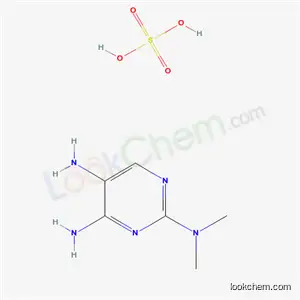 N2,N2-디메틸피리미딘-2,4,5-트리아민, 황산