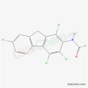 N-(1,3,4,7-tetrachloro-9H-fluoren-2-yl)formamide