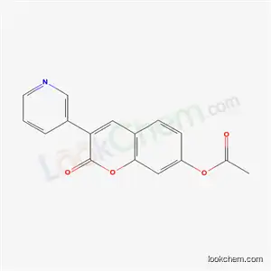 7-(Acetyloxy)-3-(3-pyridinyl)-2H-1-benzopyran-2-one