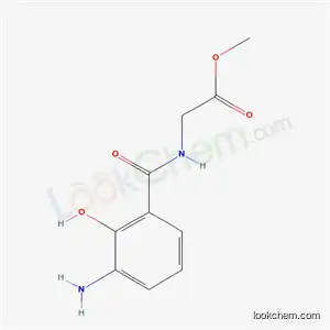 Molecular Structure of 35821-29-5 (methyl N-(3-amino-2-hydroxybenzoyl)glycinate)