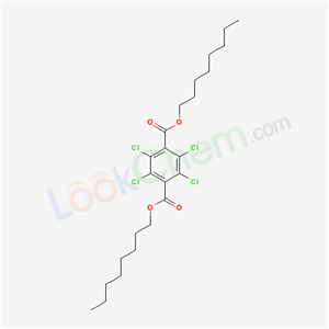 dioctyl 2,3,5,6-tetrachlorobenzene-1,4-dicarboxylate cas  38532-99-9
