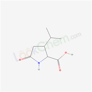 5-oxo-3-propan-2-yl-pyrrolidine-2-carboxylic acid cas  2446-08-4