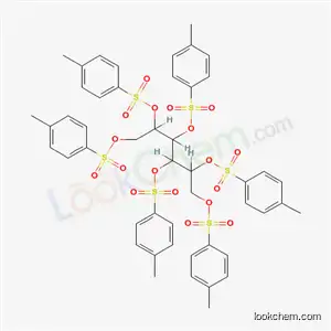 Molecular Structure of 20706-80-3 (1,2,3,4,5,6-hexakis-O-[(4-methylphenyl)sulfonyl]hexitol)