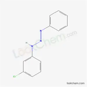 Molecular Structure of 63193-58-8 ((1E)-3-(3-chlorophenyl)-1-phenyltriaz-1-ene)