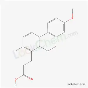 3-(7-Methoxy-2-methyl-9,10-dihydrophenanthren-1-yl)propanoic acid