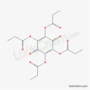 3,6-Dioxocyclohexa-1,4-diene-1,2,4,5-tetrayl tetrapropanoate