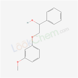 2-(3-methoxyphenoxy)-1-phenyl-ethanol cas  29509-27-1