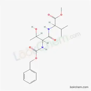 Molecular Structure of 5648-64-6 (methyl N-[(benzyloxy)carbonyl]threonylvalinate)