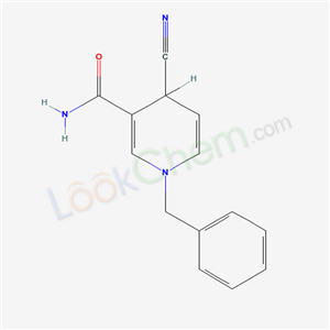 1-benzyl-4-cyano-4H-pyridine-3-carboxamide cas  19432-61-2
