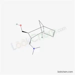 Molecular Structure of 56711-26-3 ({(2S,3S)-3-[(dimethylamino)methyl]bicyclo[2.2.1]hept-5-en-2-yl}methanol)